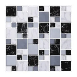 छील और छड़ी के लिए शौचालय के लिए रसोई घर के लिए Vinyl टाइल रसोई Backsplash बाथरूम