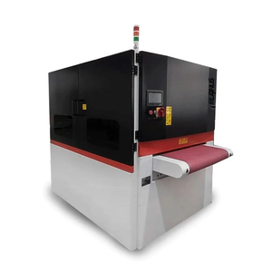 Machine de débavurage automatique 800 mm pour moteurs et bordures, avec arrondissement des bords, élimination des oxydes, finition orbitale, découpe laser, découpe plasma et découpe à l'eau - Product Image 2