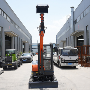 Miễn phí vận chuyển Máy xúc mini 2,5 tấn Euro 5, động cơ diesel, bánh xích, máy đào nhỏ đa địa hình, thủy lực, máy xúc mini nông nghiệp - Product Image 4