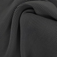 Tissu plissé en georgette 100% polyester pour vêtements de mariage - Léger, doux, confortable, couleur et densité personnalisables