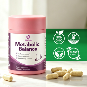Chinaherbs Digestive Wellness Support <b>Supplement</b> Women Perimenopause Inositol Chasteberry CoQ10 Digestive Comfort Vegan Capsules - Product Image 3