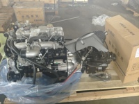 Moteur diesel complet d'origine 4JB1 2,8 L refroidi par eau avec boîte de vitesses manuelle à 5 rapports pour camionnette légère, pick-up, SUV