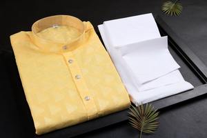 Pijama Kurta de estilo pakistaní tradicional y simple para hombres de la mejor calidad, Algodón puro cosido para bodas y fiestas, precio al por mayor - Product Image 3