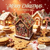 Kit de peinture diamant 3D maison de Noël en perles, artisanat DIY en bois pour adultes et enfants