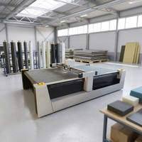Machine de découpe CNC automatique pour la transformation de tapis pour animaux de compagnie, de mousse EVA, d'éponge, de cuir et de matériaux textiles