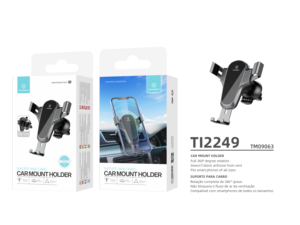 Soporte para Teléfono Móvil de Coche Techancy de Alta Calidad, de Plástico ABS, Portátil, Ajustable en Altura, para Montar en el Tablero - Product Image 3