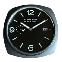 Vente chaude ODM/OEM Horloge murale de 14 pouces de qualité supérieure en gros Horloge murale de luxe lumineuse avec affichage de la date Rolax