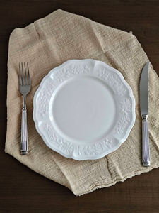 Ensemble de couteau, fourchette et cuillère <span class=keywords><strong>à</strong></span> steak en acier inoxydable 304 de style rétro avec fourchettes <span class=keywords><strong>à</strong></span> dessert et <span class=keywords><strong>à</strong></span> <span class=keywords><strong>spaghetti</strong></span>, design colonne <span class=keywords><strong>romaine</strong></span> antique, cadeau quotidien - Product Image 5