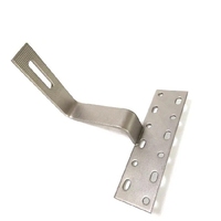 Crochet de fixation en alliage d'aluminium pour tuiles photovoltaïques à prix d'usine pour support de montage de panneaux solaires sur toit en pente