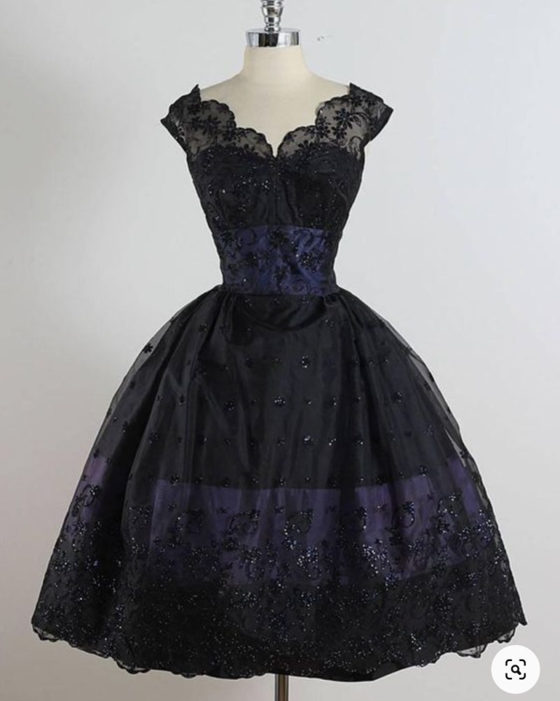 Custom High Quality Printed Design Vintage Dress