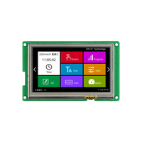 Módulo de Pantalla DACAI de 4.3 Pulgadas con Puerto Serial OLED Serie M con Pantalla Táctil Capacitiva