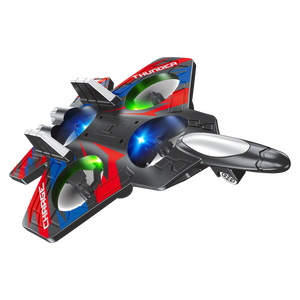 2.4G di Jet da combattimento in schiuma telecomandata aereo RC con batterie e caricabatterie 80m distanza di controllo per uso esterno giocattolo per bambini - Product Image 6