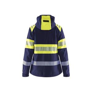 BLAKLADER - 440425138933XL Chaqueta Softshell de alta visibilidad para mujer Azul marino/Amarillo-EAN 7330509849798 ROPA DE TRABAJO DE LA HI-VIS - Product Image 2