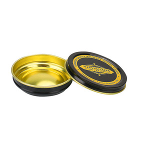Factory Custom Empty Tin Cans Metal Luxury Small Box White Black 8oz Candle Tins 6oz With Lid