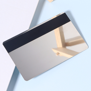 <span class=keywords><strong>Tarjeta</strong></span> de crédito Visa de metal en blanco, estilo americano, plateada y dorada, al por mayor, de 0.8mm, con banda magnética, tamaño <span class=keywords><strong>Express</strong></span>, <span class=keywords><strong>tarjeta</strong></span> ATM negra - Product Image 2
