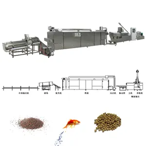 electric small scale fish feed pallet farming equipments pellet animal pet extrusion wet making machine