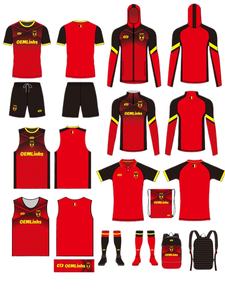 مخصص لكرة القدم قمصان كرة القدم تايلاند مجموعة موحدة طقم كرة القدم بذلة رياضية كرة القدم المتدرجة طقم ملابس كرة القدم للرجال - Product Image 2