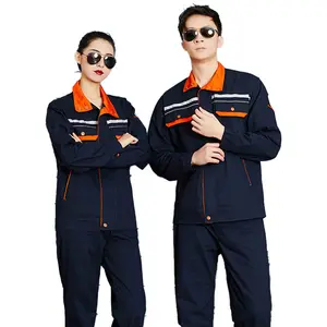 Durable 100% Cotton Fabric Breathable Cotton Uniforms Working Suit Clothes