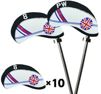 Ensemble de housses de tête de Golf pour Club de Golf, couvre-têtes, accessoires de Sport, housses de tête de canne à bille, étui de protection en fer, 1 à 10 pièces