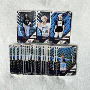 Pvc照片卡透明定制设计印刷纸塑料Opp流行UV印刷照片卡Lomo卡Kpop