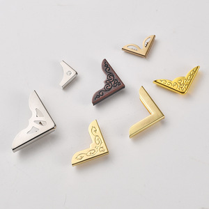 Platinum Link Metal <b>Corner</b> <b>Protectors</b> For Photo Album Notebook Ledger Hardware Accessories New Chinese Style - Product Image 2