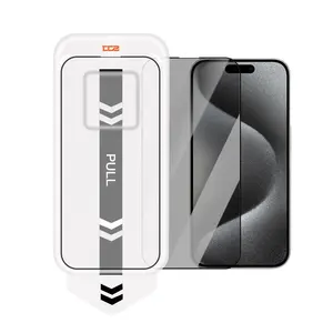 Прочный 0,3 мм ультратонкий Высокочувствительный Пылезащитный протектор экрана для Iphone 13 14 15 Pro Max