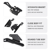 Support de phare auxiliaire en alliage d'aluminium noir pour moto Honda ADV160 2022-2026, kit de fixation pour phare antibrouillard