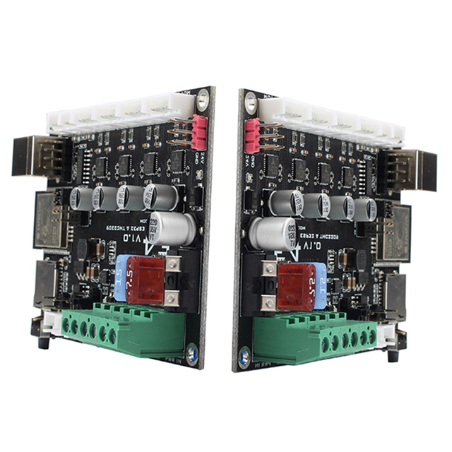 FYSETC E4 Board with Built-in Wi-Fi Blue Toot and 4 Pcs TMC2209 240MHz 16M Flash 3D Printer Control Board Based for 3D Printer