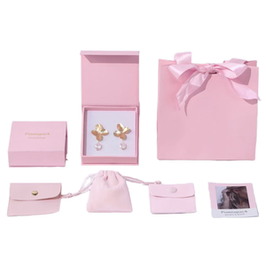 Custom Jewelry Packaging Wholesale Luxury Rigid Paper <b>Gift</b> <b>Box</b> with Custom Logo - Product Image 1