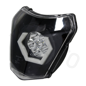 Faro LED Hexagonal RGB YHMOTO, Sistema de Iluminación con Control por Aplicación para KTM EXC 125 250 300 350 450, Corriente Directa - Product Image 4