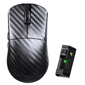 Souris de jeu ATTACK SHARK R11 ULTRA en fibre de carbone sans fil 8K 20000 <span class=keywords><strong>FPS</strong></span> Taux de balayage statique Revêtement en nano-métal Ice PAW3950MAX - Product Image 6