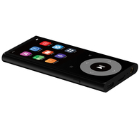 Reproductor de Música MP3/WAV/FLAC de 2.4 Pulgadas y 5.3 con Grabadora de Voz, Tarjeta TF de hasta 128 GB, Portátil para Escuelas/Personas Mayores/Deportes al Aire Libre