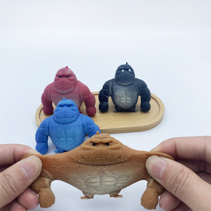 Balle anti-stress Gorilla miniature créative la plus populaire pour enfants, garçons et filles – Jouet de décompression pour soulager le stress - Product Image 3