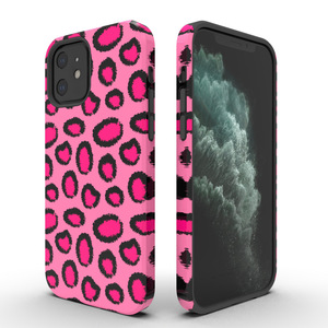 Fundas de teléfono móvil con estampado de leopardo de alta calidad <span class=keywords><strong>Deluxe</strong></span> PET Film-Printed 2 en 1 funda protectora para iPhone 14 15 16 17 <span class=keywords><strong>Air</strong></span> Pro <span class=keywords><strong>Max</strong></span> - Product Image 3