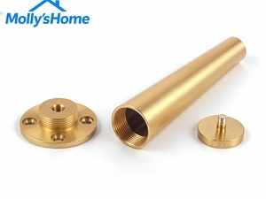 <span class=keywords><strong>Gambe</strong></span> <span class=keywords><strong>per</strong></span> Mobili in Metallo di Qualità Industriale, <span class=keywords><strong>Gambe</strong></span> Affusolate Dorate <span class=keywords><strong>per</strong></span> Divani, <span class=keywords><strong>Tavoli</strong></span> e Scrivanie Moderne, Accessori <span class=keywords><strong>per</strong></span> Fai-da-Te - Product Image 4