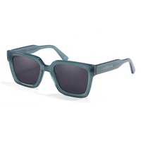 Lunettes de soleil de mode personnalisées de haute qualité 2027, monture carrée en acétate, lunettes de soleil pour femmes et hommes