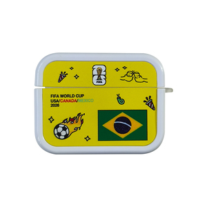 <span class=keywords><strong>Funda</strong></span> para <span class=keywords><strong>AirPods</strong></span> con Diseño de Bandera Nacional del Equipo de Fútbol 2026, Protector de Auriculares Antipérdida y Resistente a Golpes para <span class=keywords><strong>AirPods</strong></span> 1/2 3 4/Pro/Pro2/3 - Product Image 2