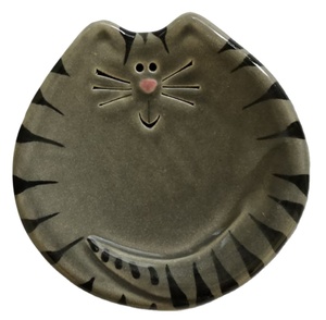 Platos de Cerámica con Forma de Tigre, Pueden Usarse como Porta Bolsitas de Té, Reposacucharas o Jabonera - Product Image 1