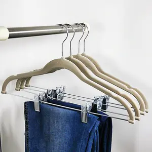Hanger Velvet Velvet Skirt Hanger Shirt Hanger Plastic Hanger Produced By Chinese Manufacturers