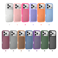 Coque de téléphone mate douce pour la peau, anti-traces de doigts et antichoc, pour iPhone 18 Pro Max et 18 Pro – Vente en gros