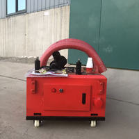 Pompe à béton mobile TONGXING, efficace et flexible, pour usage domestique, 220V/380V, mini-pompe à béton, puissance 5,5 kW/7,5 kW, capacité du bac de 60 L