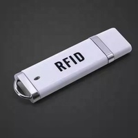 0 ~ 80mm longue portée Mini taille USB ID/125Khz lecteur de carte RFID Smart White Card Reader 5V 14443A pour téléphone mobile Android