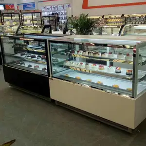 1800毫米风冷白色大理石蛋糕展示柜商用蛋糕展示柜台式蛋糕冰箱