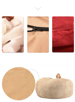 Sitzsack Stuhl Riesen möbel Big Bean Bag Sofa mit weichem Mikro faser bezug