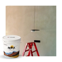 Revêtement liquide micro-ciment Yile, respectueux de l'environnement, 15 m² de couverture pour murs et sols, utilisation intérieure/extérieure, application au spatule