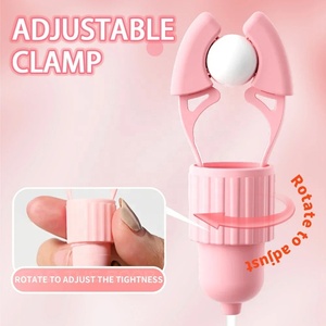 Vibratore capezzolo morsetti vibranti clitoride Clip del seno massaggio clitoride stimolazione del seno masturbatore femminile giocattolo del sesso per le donne adulte - Product Image 4