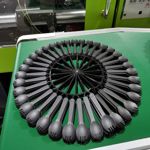 Powerjet tự động đồ dùng bằng nhựa ép phun dùng một lần dao kéo nĩa dao muỗng Máy làm - Product Image 3