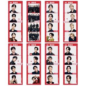 Lot de 8 marque-pages photo Kpop JUNGKOOK JIMIN V ARIRANG Album Life 4-cut, Suga <span class=keywords><strong>Rm</strong></span> Jin J-Hope, marque-pages selfie, cadeau - Product Image 4
