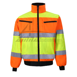 Chaqueta de Seguridad de Carretera personalizada para hombre, alta calidad, novedad - Product Image 4