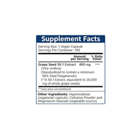 Fabricant direct d'extrait de pépins de raisin en capsules, formule personnalisée OEM, supplément à base d'extraits végétaux, certifié casher et halal